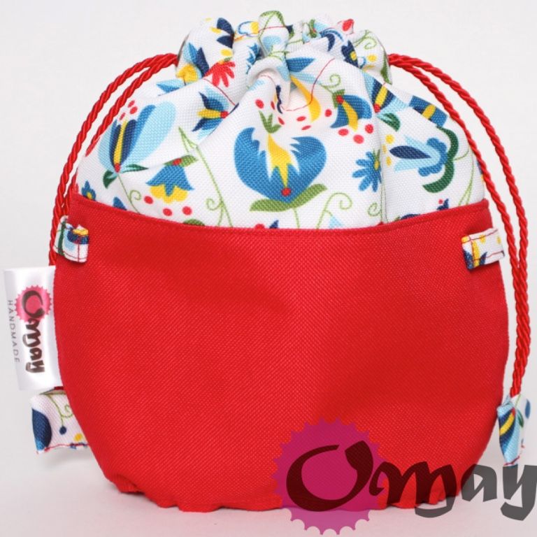 organizer do OBAG POCKET worek kaszubski folk 1 kieszeń komin OMAY