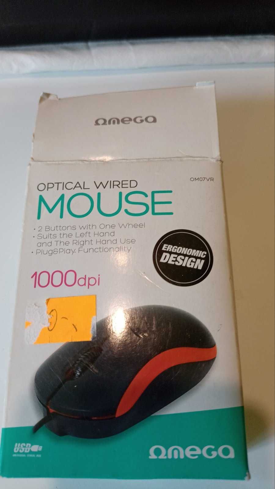 Mysz optyczna Omega OM-07 3D