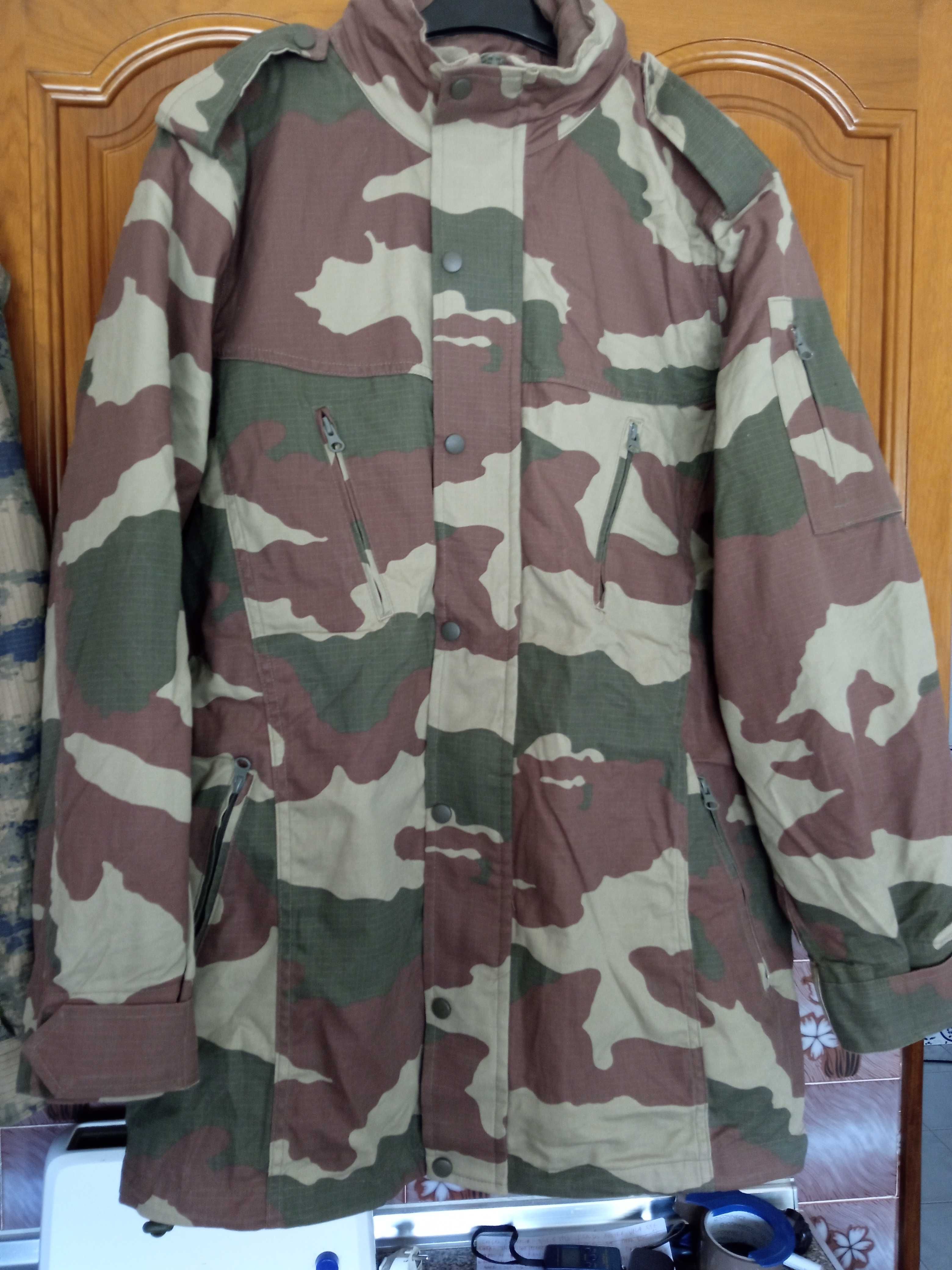 Parka militar farda de combate Exército Turco camuflado M2018 Turquia