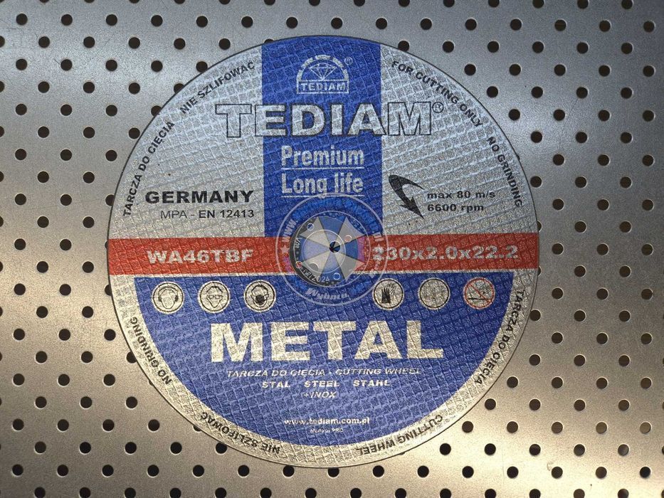 Tarcza do cięcia metalu 230mm x 2mm tarcza do metalu 230mm tarcza 230
