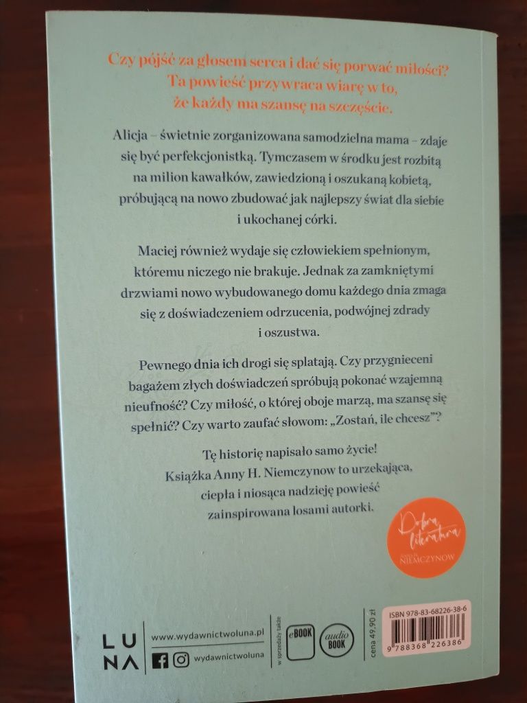 Zostań ile chcesz - A. H. Niemczynow
