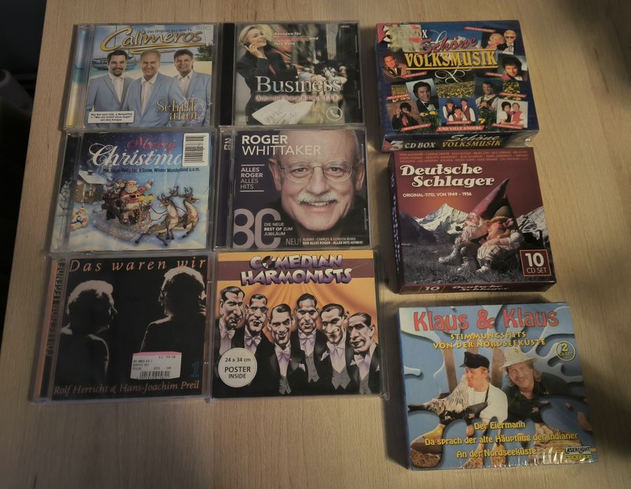 22 Płyty CD Z Niemiecką muzyką 12 Nowe w folii