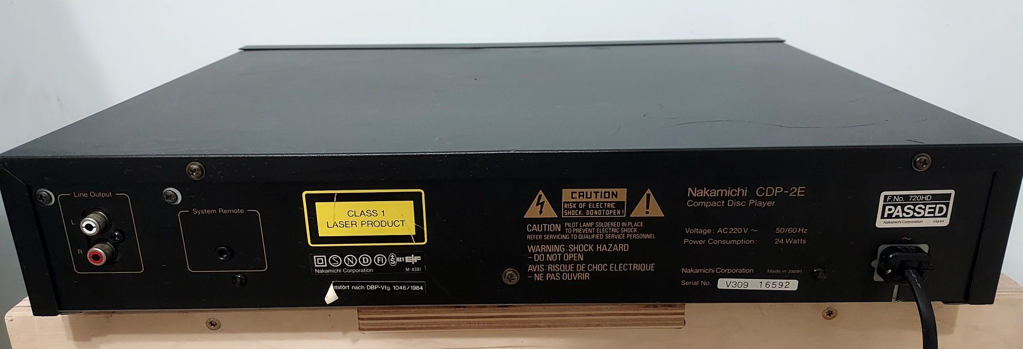 Odtwarzacz CD Nakamichi CDP-2E TDA 1541A