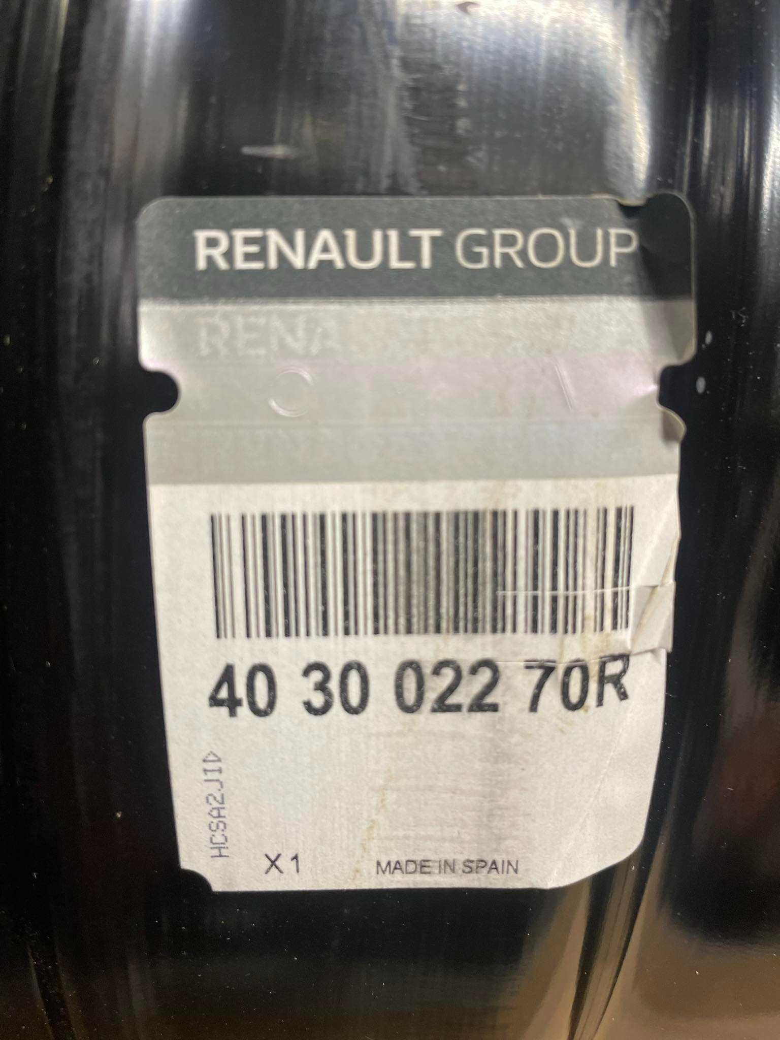 Felgi stalowe Renault, Dacia, 6Hx15", 5x108