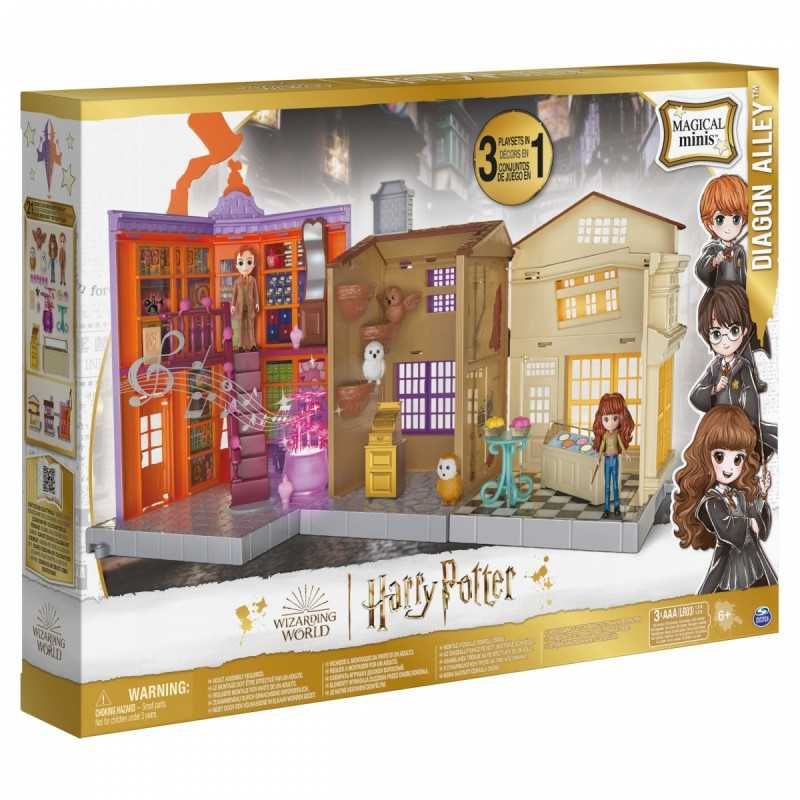 Harry Potter domek 3 sklepy - 2 figurki