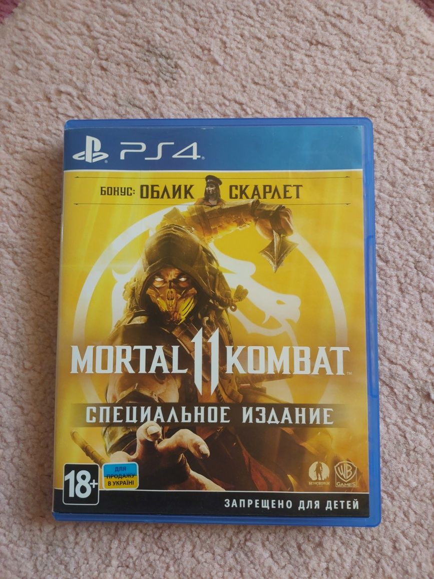 Продам диск PS4 Mortal Kombat11