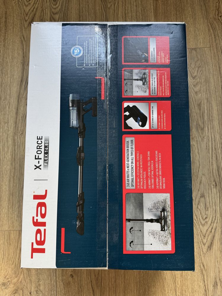 Odkurzacz pionowy tefal x-force flex 14.80 z mopowaniem
