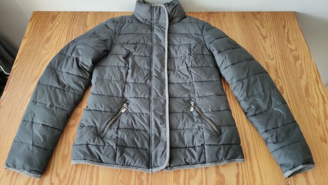 Damska kurtka puch naturalny r. 38 jesienna zimowa ciepła płaszcz