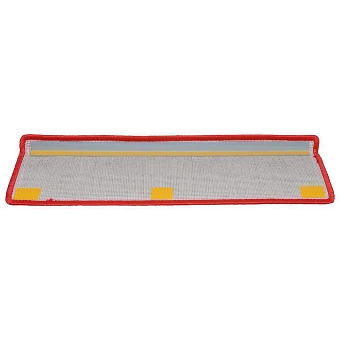 Vidaxl Maty Na Schody 20 Szt. 65X21X4 Cm Czerwone