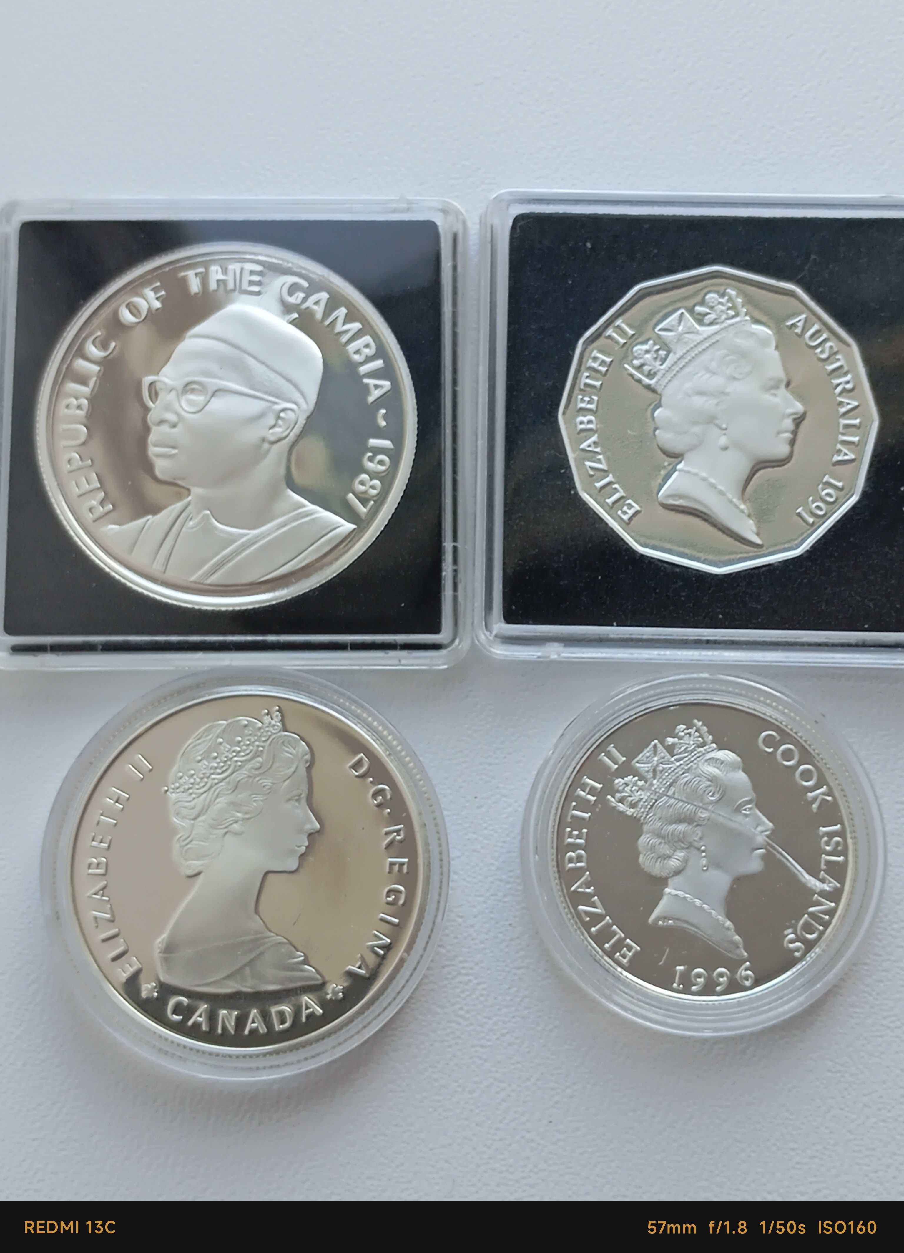 Канада 1 доллара серебро 1985, proof.