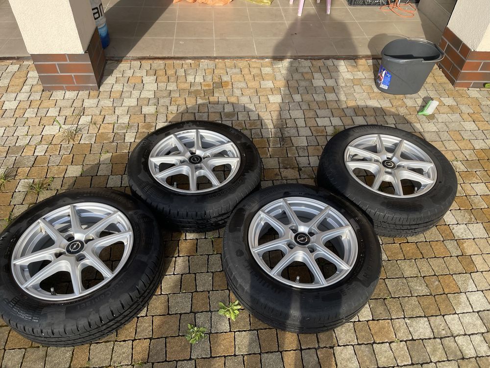 4  x Alufelgi Anzio 15” +opony Opel