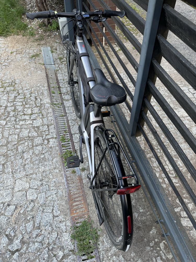 Elektryczny carbonowy BMC Alpenchallenge AMP rama M Shimano Idealny