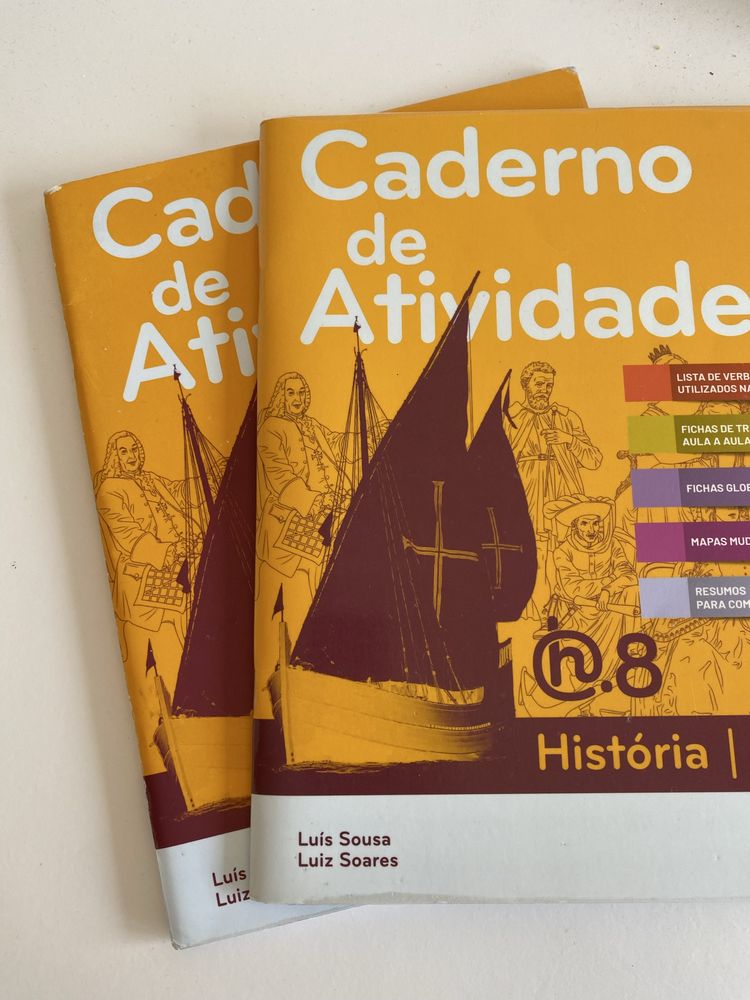 Cadernos actividades 8.ano