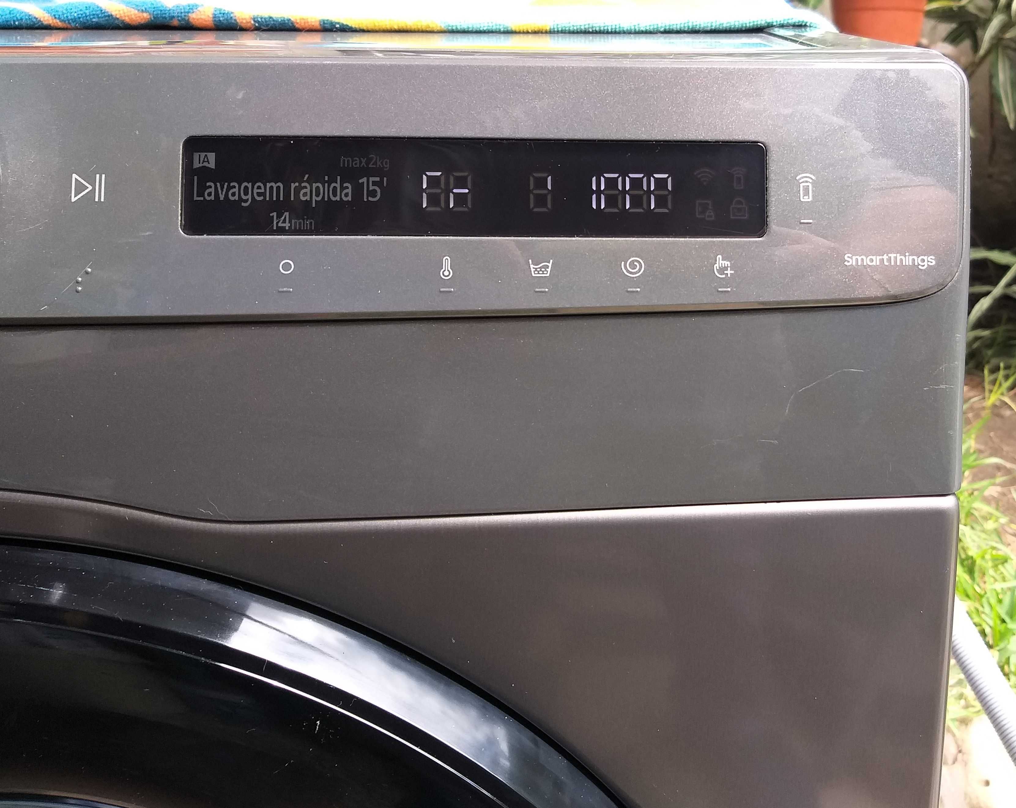 Máquina de Lavar Roupa Samsung 9 kg  A+++ Inox