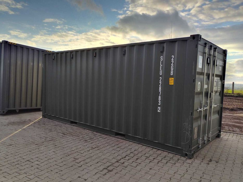 Kontener magazynowy 20DV/DC (6 m) używany - Transport Cała Polska