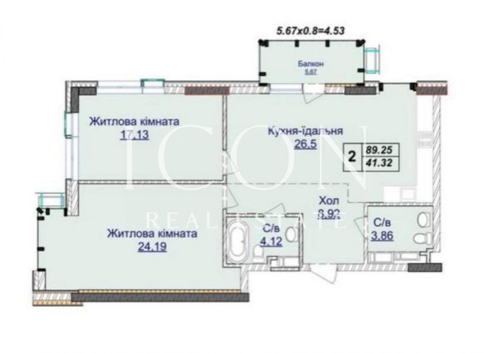 Продаж 2к квартири | 89м² |  ЖК “Новопечерські Липки”