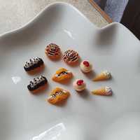 Miniatury miniaturowe jedzenie dla lalek babeczki  barbie gofry