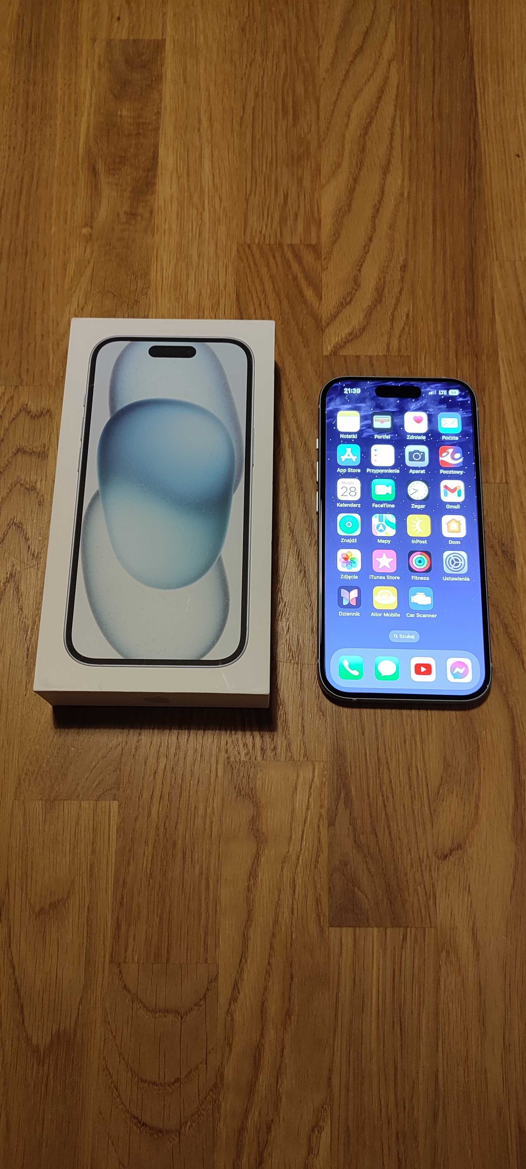 iPhone 15 128GB stan idealny jak nowy