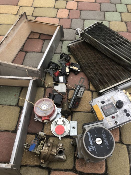 Деталі до котла Vaillant t-4 розборка котла Vaillant t-4