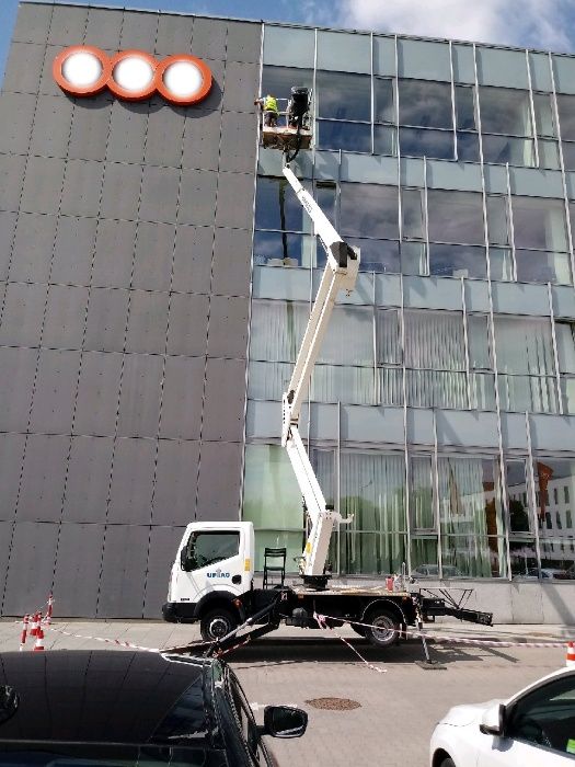 Usługi Podnośnikowe (Podnośnik Koszowy do 20metrów) Wynajem podnośnika