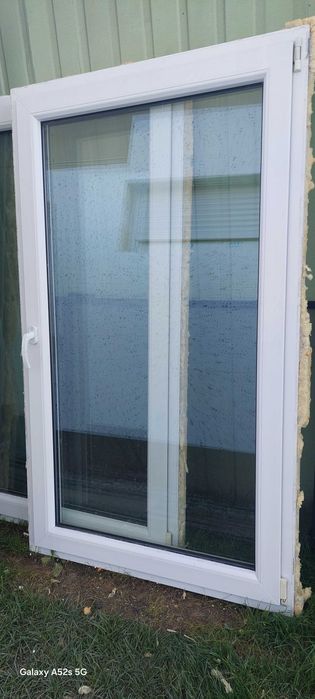 Okna PCV używane białe