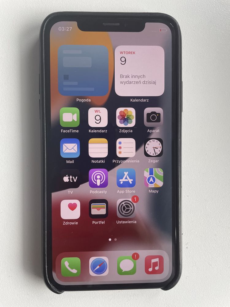 Iphone X 64 GB + oryginalny case