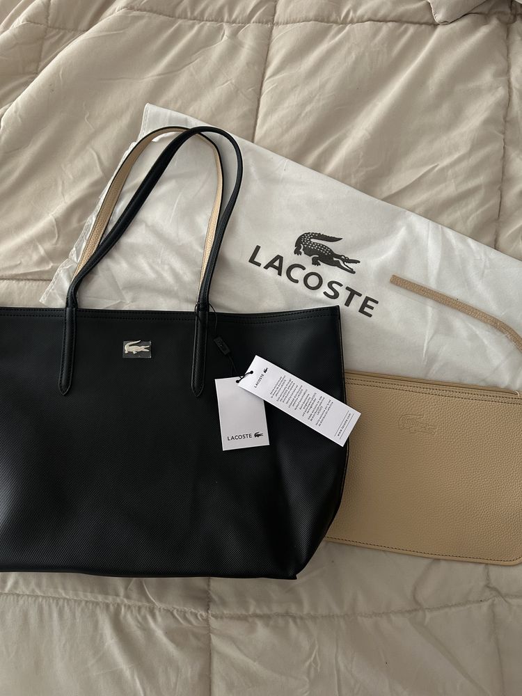 Malas lacoste com etiqueta