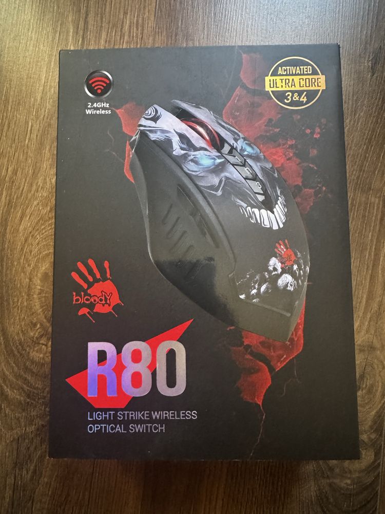 Миша A4TECH R80 Plus Bloody Skull