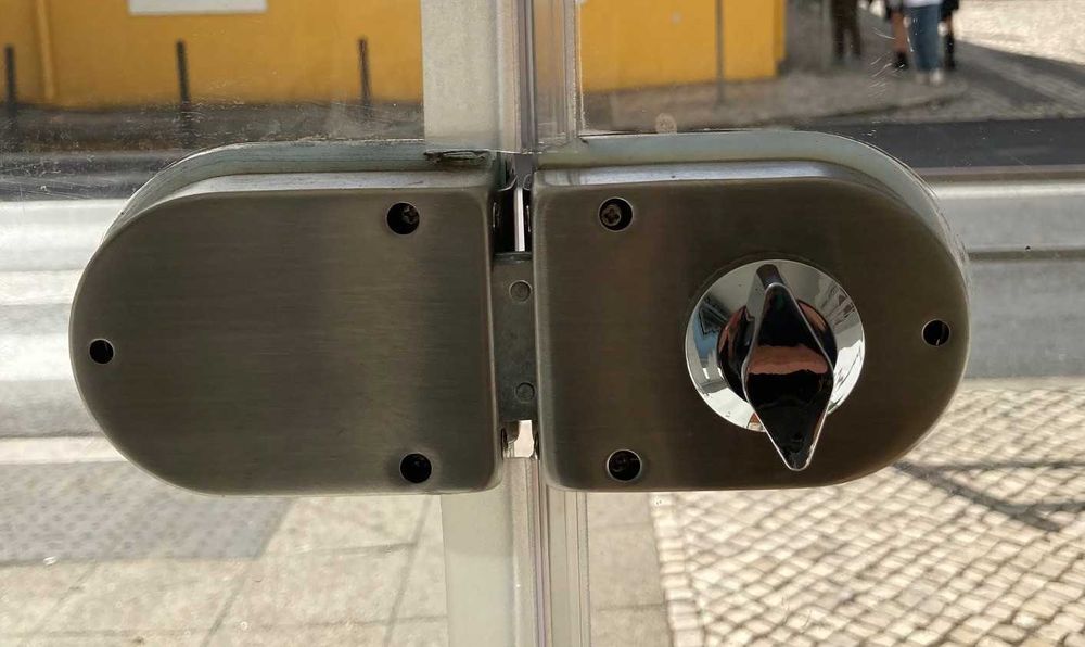 Fechadura Portas Vidro