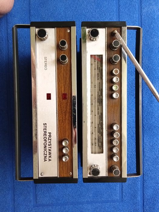 Unitra Wanda oraz przystawka stereo PS-742 zestaw