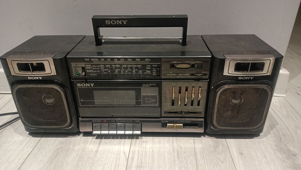 Radio Sony CFS 1000S retro vintage