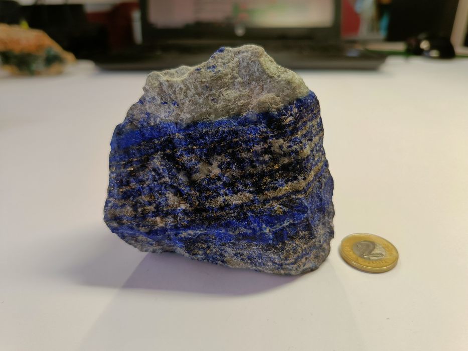Naturalny kamień Lapis Lazuli w formie surowych bryłek nr 1