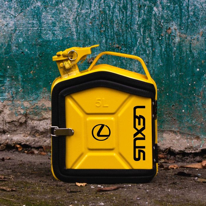 Каністра Бар 5л. жовта «Стратегічний запас», канистра с надписью