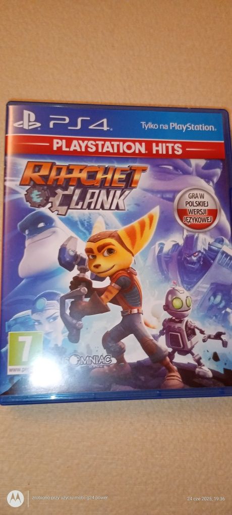 Gra na PS4 Ratchet and Clank PEGI 7