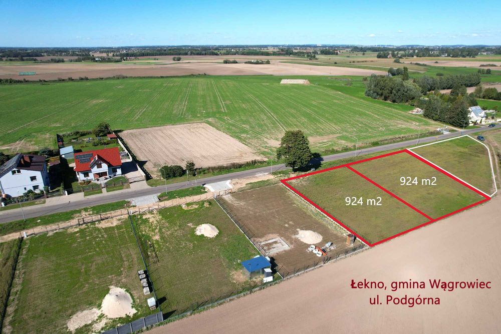 Działka z dostępem do kanalizacji