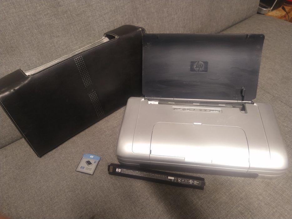 Mobilna, przenośna drukarka atramentowa HP Deskjet 460 + pokrowiec