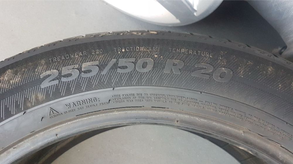 Літні шини 4 шт. 255/50 R20 Michelin Latitude Sport 3