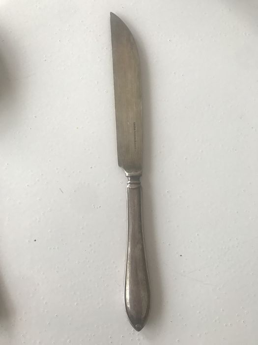 Talheres banhados a prata