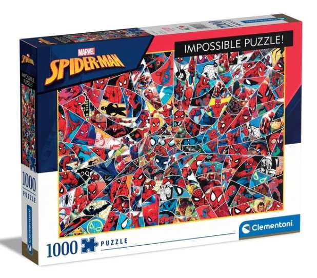 CLEMENTONI 39657 puzzle 1000 elementów IMPOSSIBLE SPIDERMAN