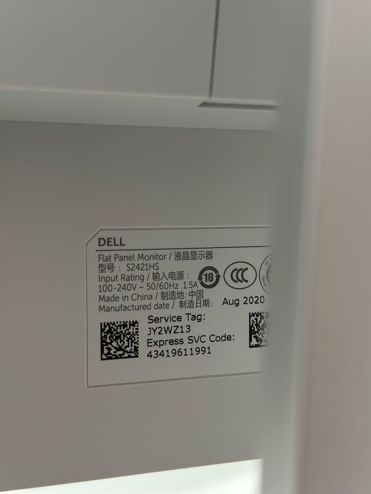 Ecrã / Monitor Dell 24”
