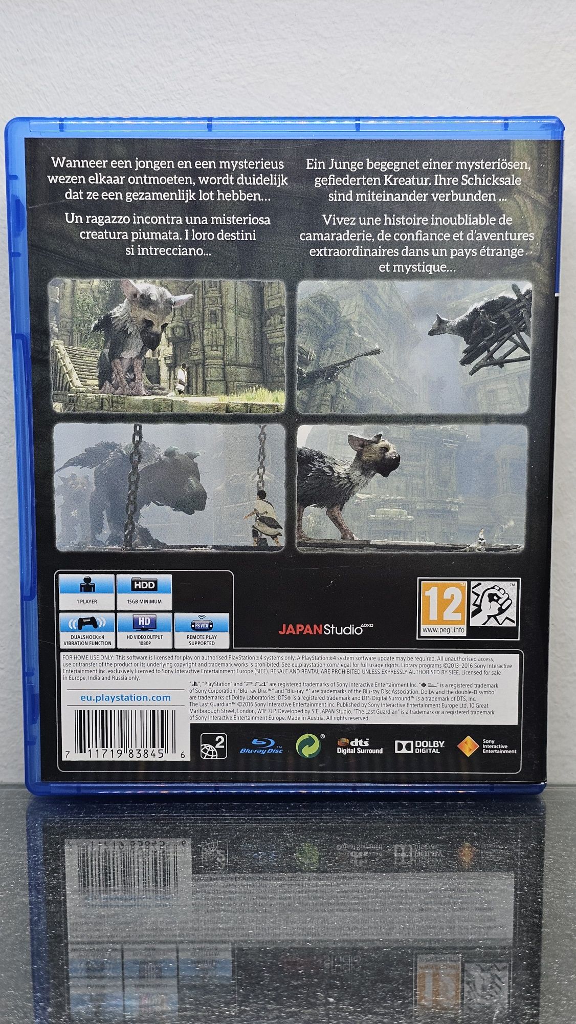 The Last Guardian PS4 Playstation 4 Shadow of the Colossus