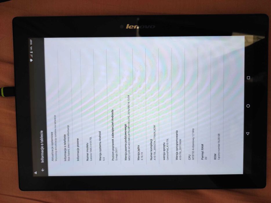 Tablet Lenovo Tab 2 A10-70L LTE