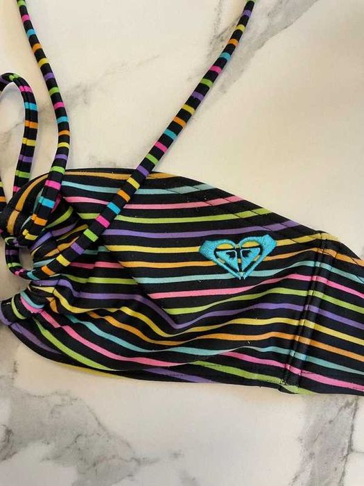 Strój kąpielowy Roxy, bikini kolorowe, strój dwuczęściowy