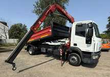 Iveco EUROCARGO 120E18  EUROCARGO 120E18, HDS FASSI F80, wywrot 3-stronny