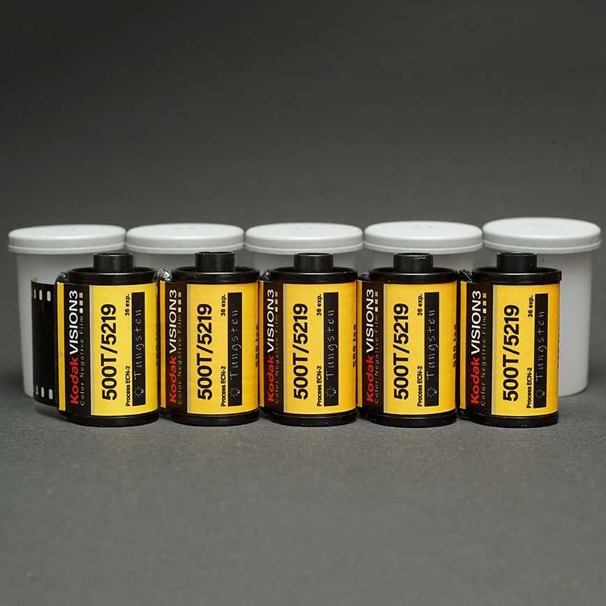 Фотоплівка Kodak Vision3 500T / 500 iso / плівка х5 штук !