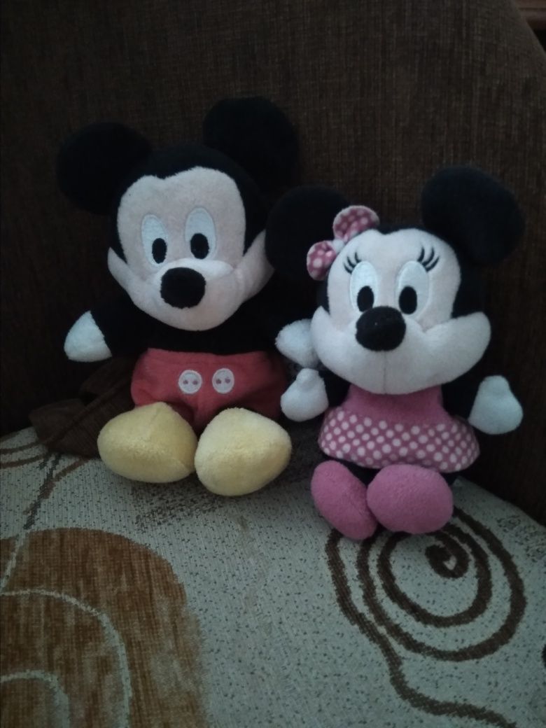 Maskotki Miki i Minnie