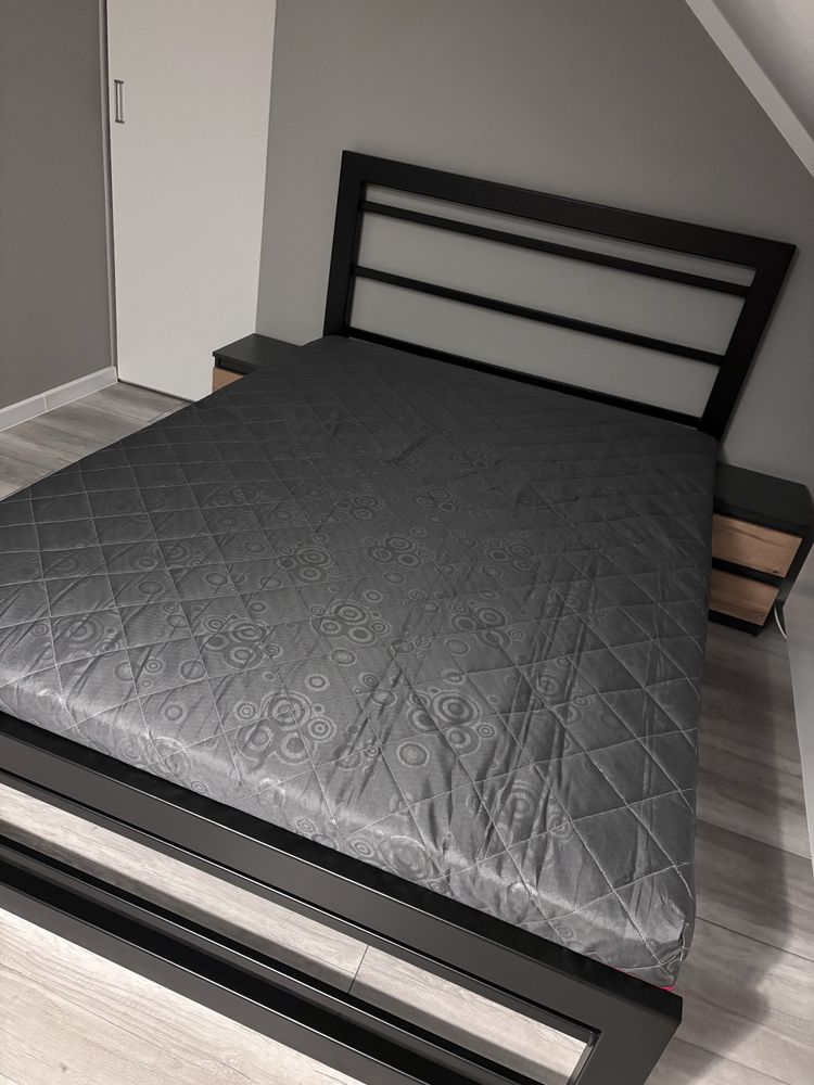 Lóżko matalowe loft na wymiar
