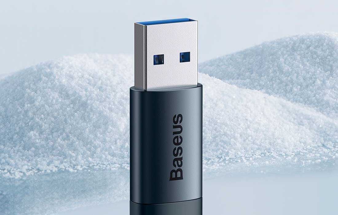 Baseus Ingenuity OTG Przejściów Adapter USB A - USB C USB3.1 Sklep Wwa