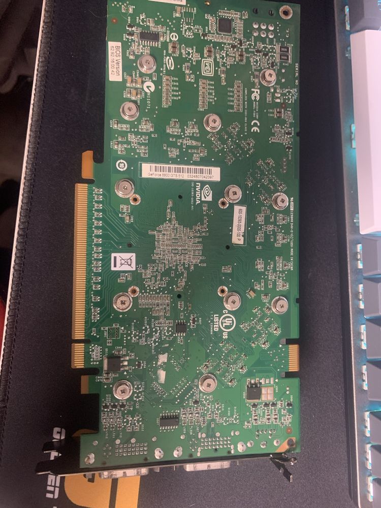 Видеокарта  asus nvidia GeForce Gts 8800 512