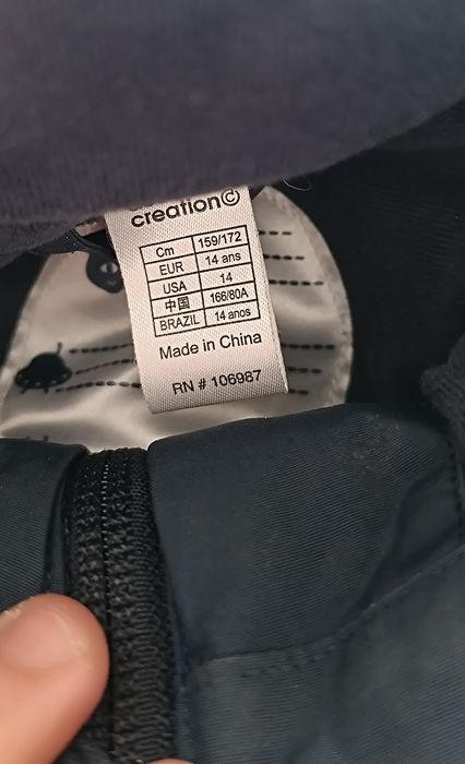 Casaco impermeável neve Wedze Decathlon - 14 anos